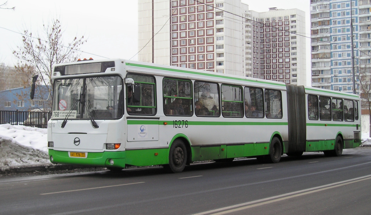 Москва, ЛиАЗ-6212.00 № 16276