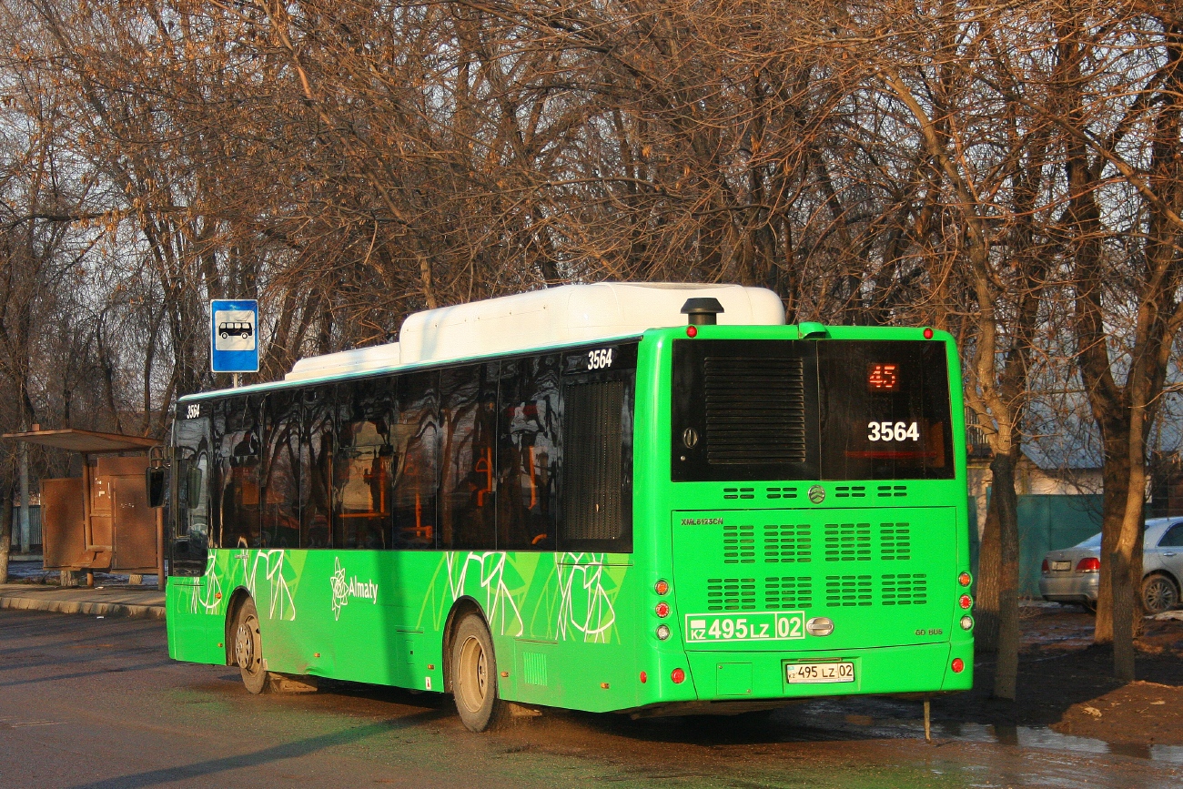Алматы, Golden Dragon XML6125CN (Hyundai Trans Auto) № 3564