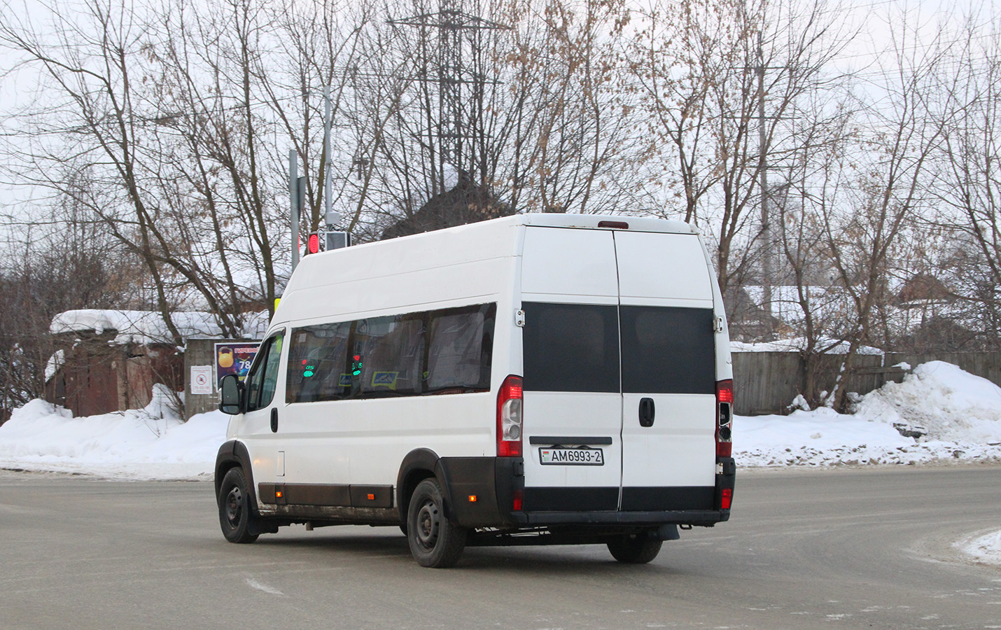 Витебская область, Peugeot Boxer № АМ 6993-2