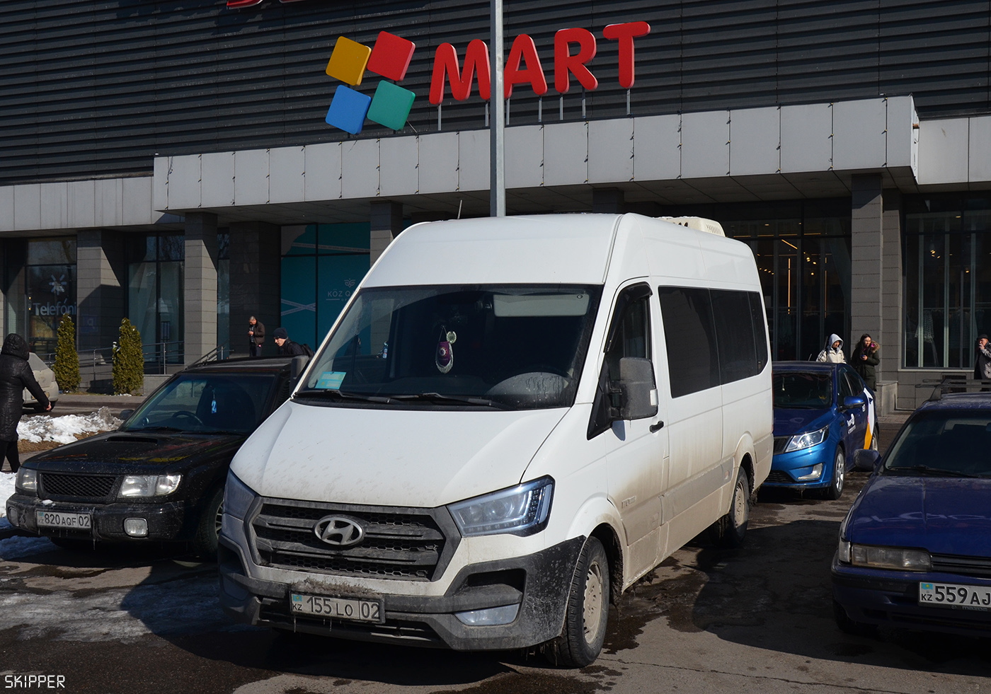 Алматы, Hyundai H350 (Hyundai Trans Auto) № 155 LO 02