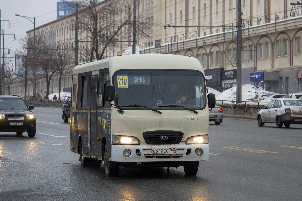 Самарская область, Hyundai County SWB (РЗГА) № К 310 ЕО 763