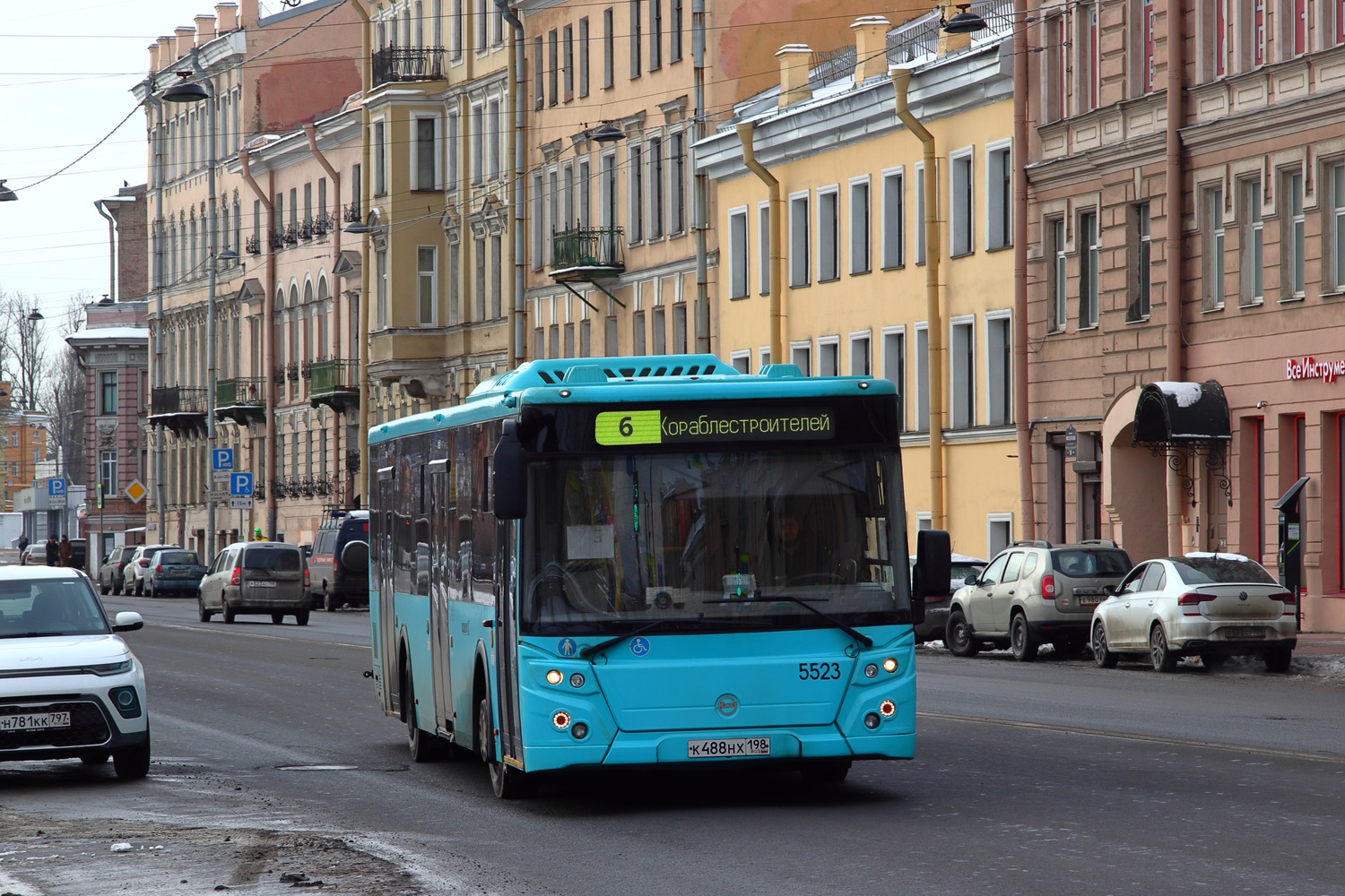 Санкт-Петербург, ЛиАЗ-5292.65 № 5523