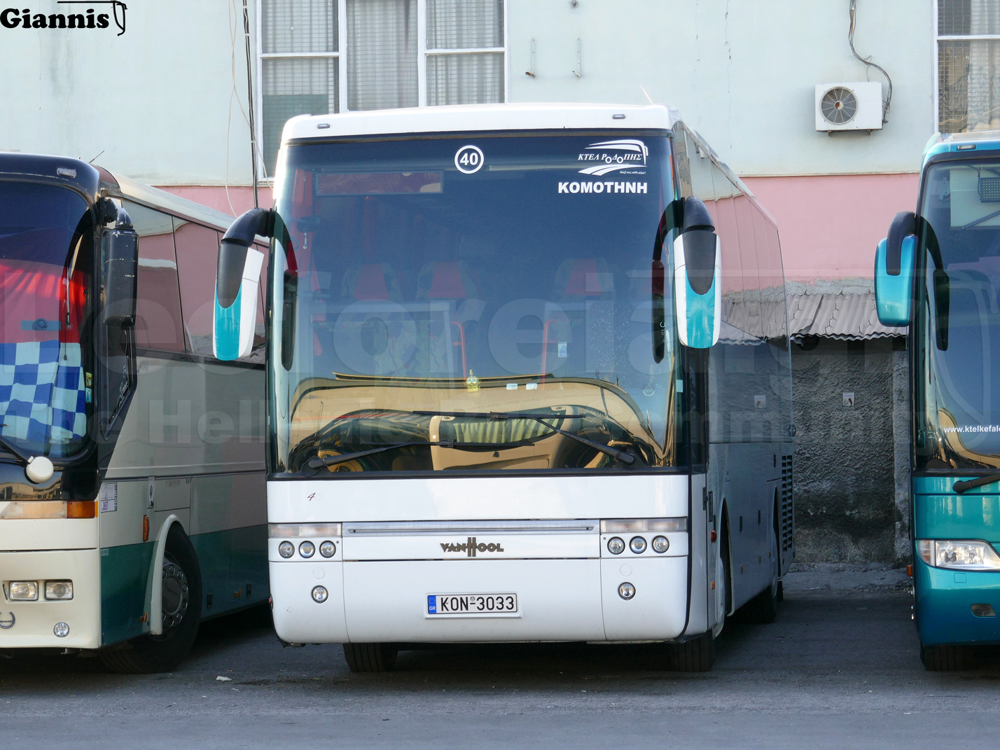 Greece, Van Hool T915 Acron # 40