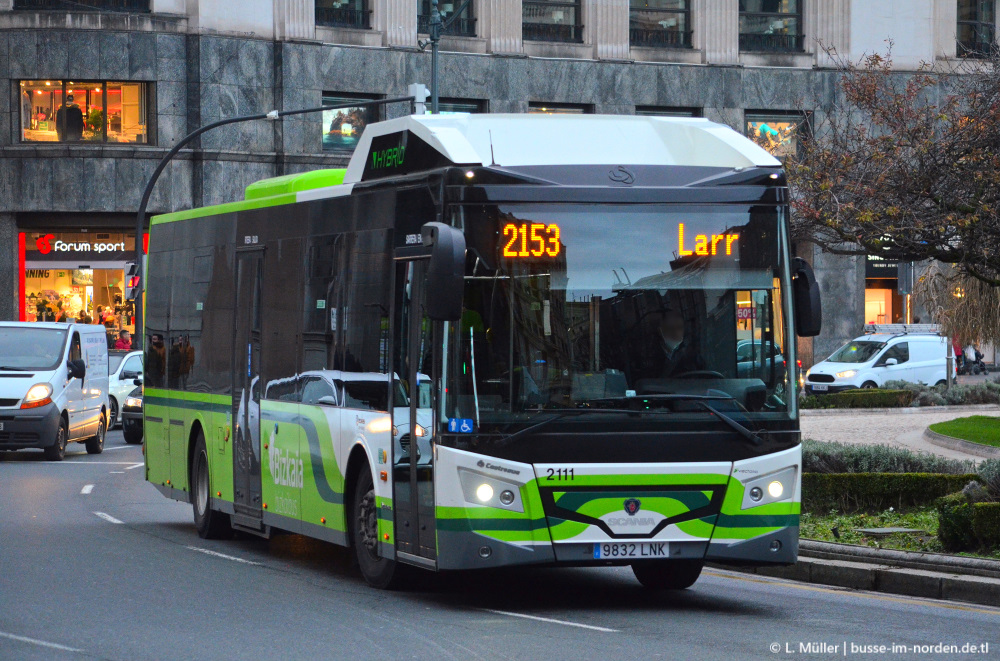 Испания, Castrosua Magnus.H LE Hybrid 13 № 2111