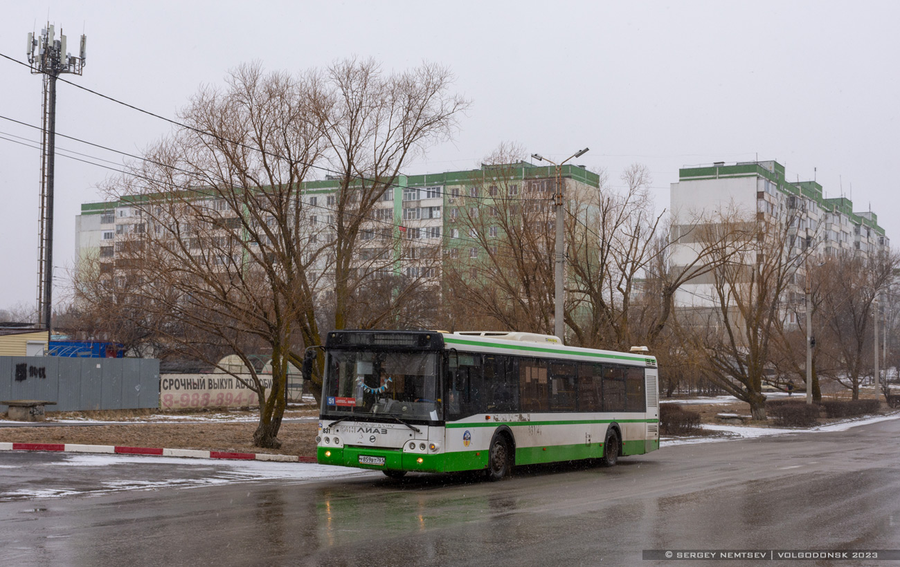 Rostov region, LiAZ-5292.22-01 # 831