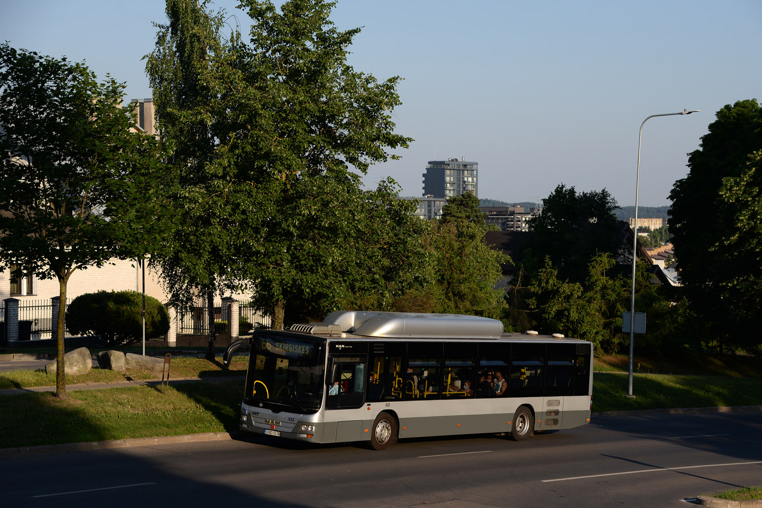 Lithuania, MAN A21 Lion's City NL273 CNG # 932