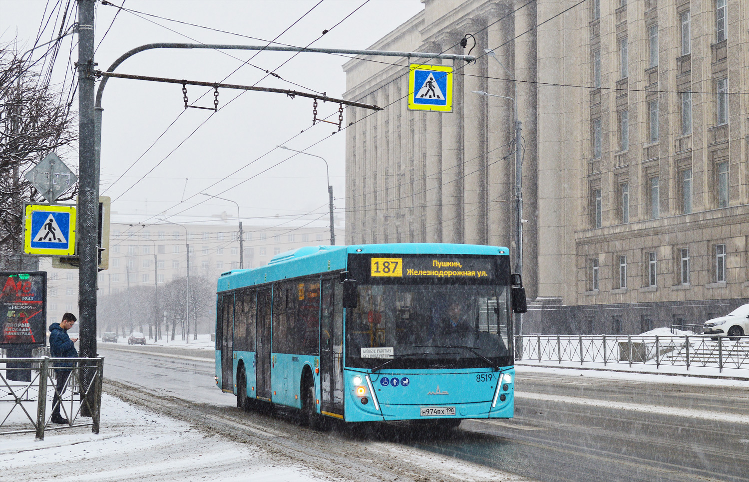 Санкт-Петербург, МАЗ-203.047 № 8519