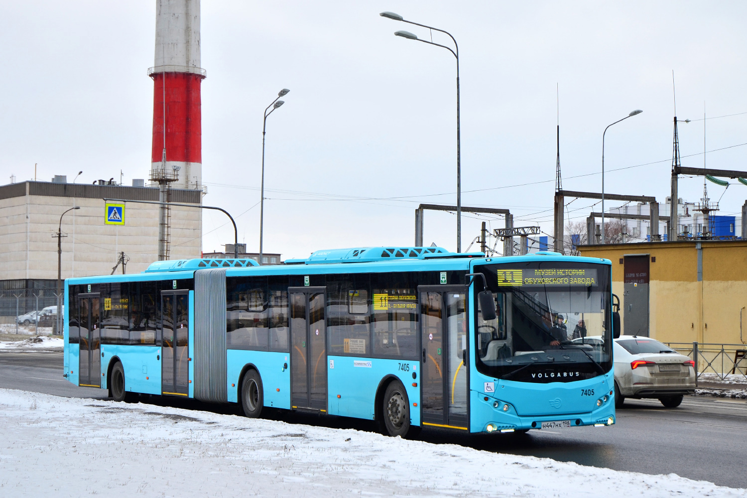 Санкт-Петербург, Volgabus-6271.02 № 7405 Санкт-Петербург, Volgabus-6271.02 № 7405