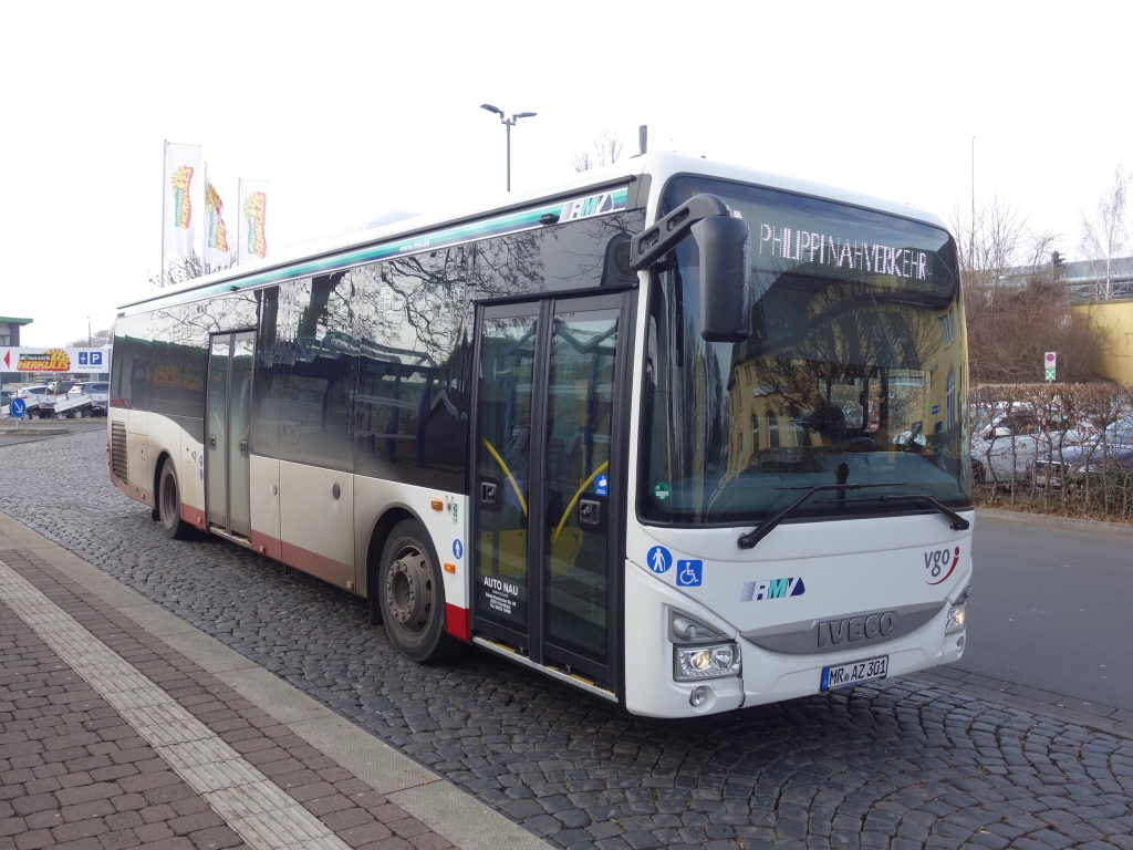 Гессен, IVECO Crossway LE CITY 12M № MR-AZ 301