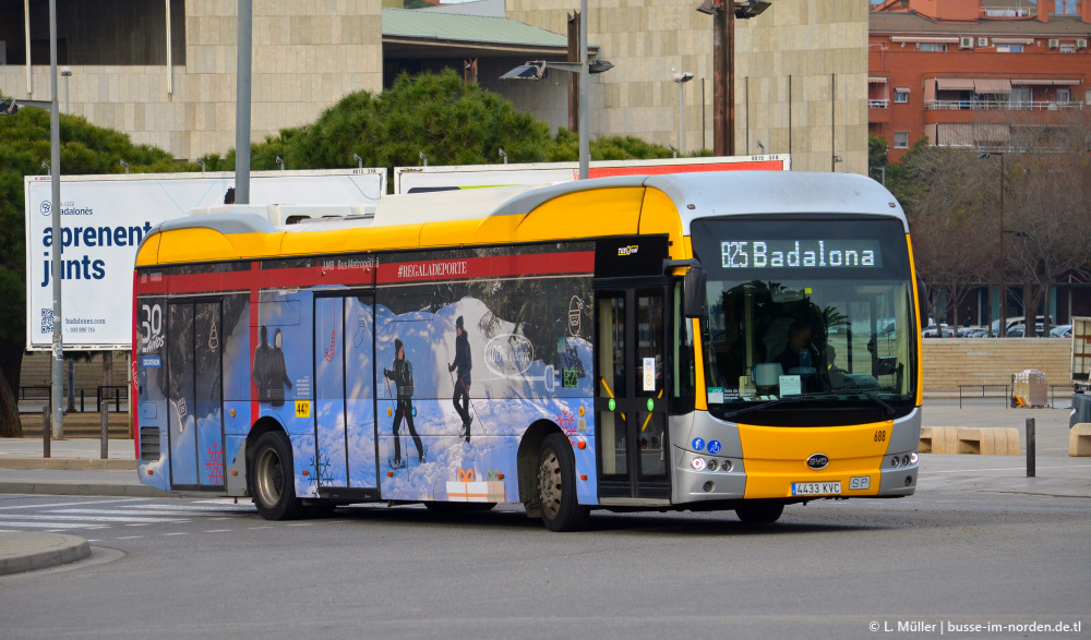 Испания, BYD K9UD № 688