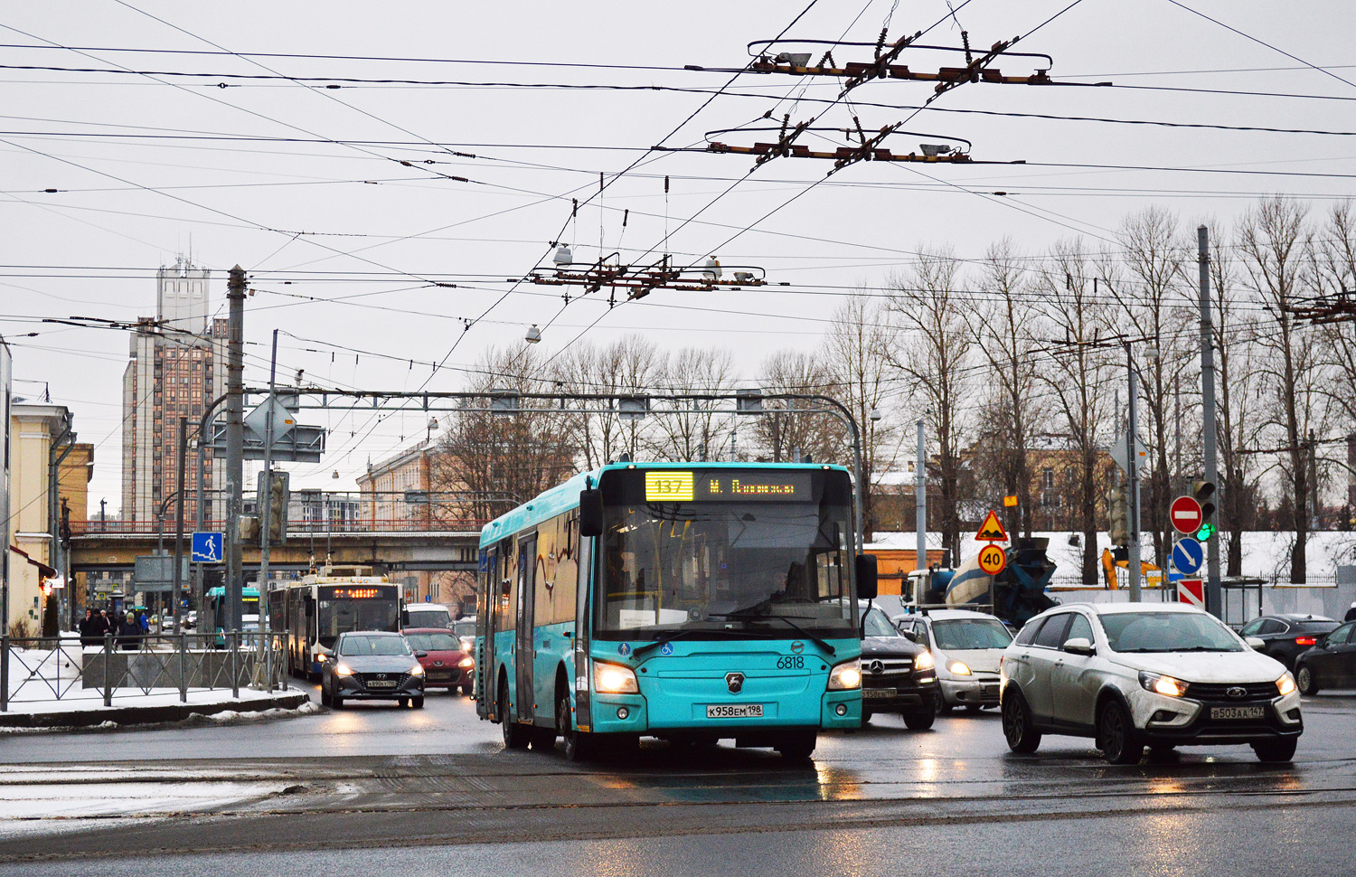 Saint Petersburg, LiAZ-4292.60 (1-2-1) # 6818