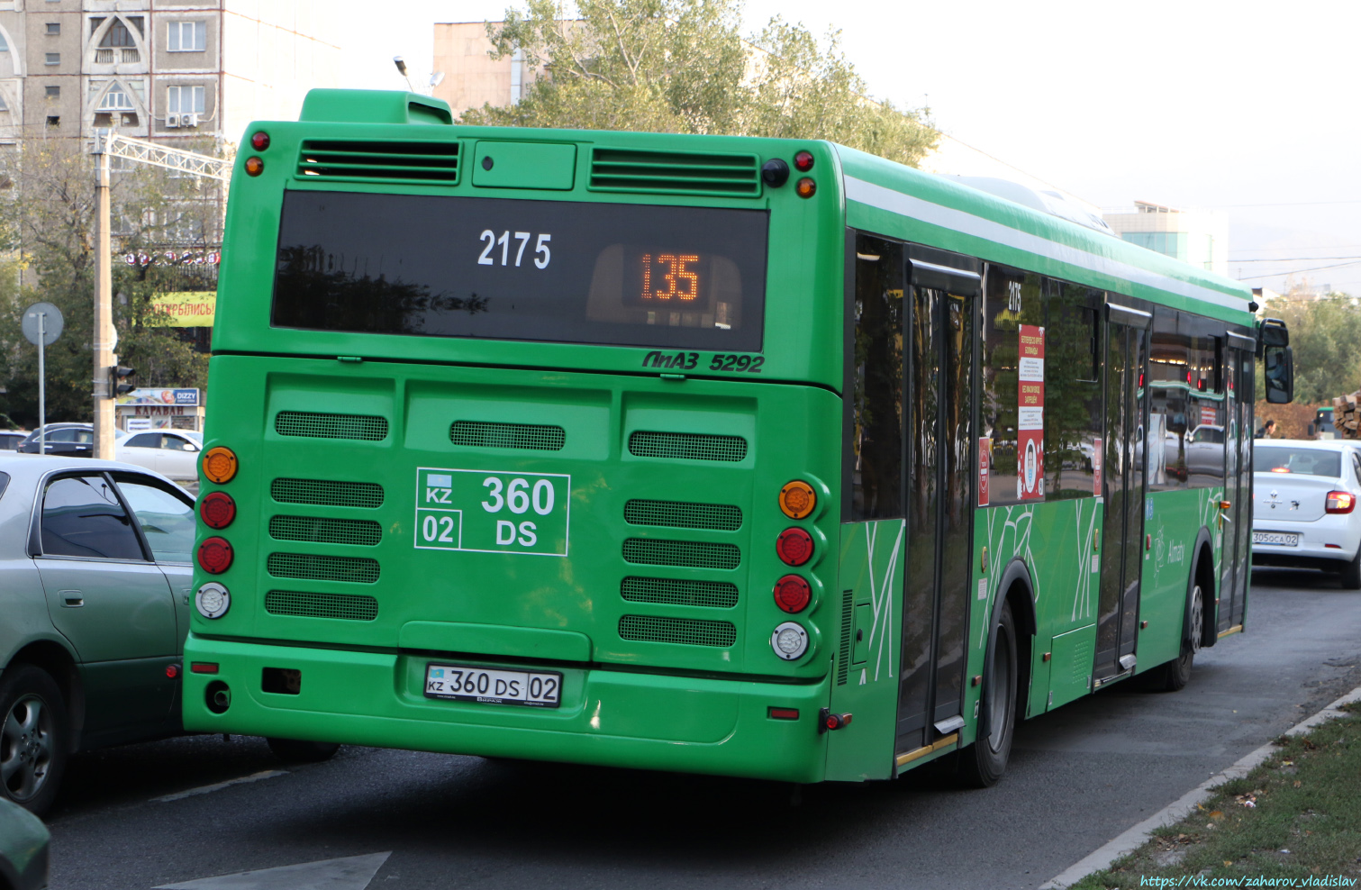 Алматы, ЛиАЗ-5292.65 № 2175 Алматы, ЛиАЗ-5292.65 № 2175