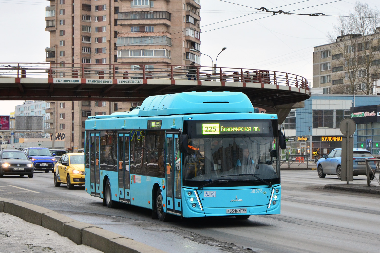 Санкт-Петербург, МАЗ-203.948 № 38378