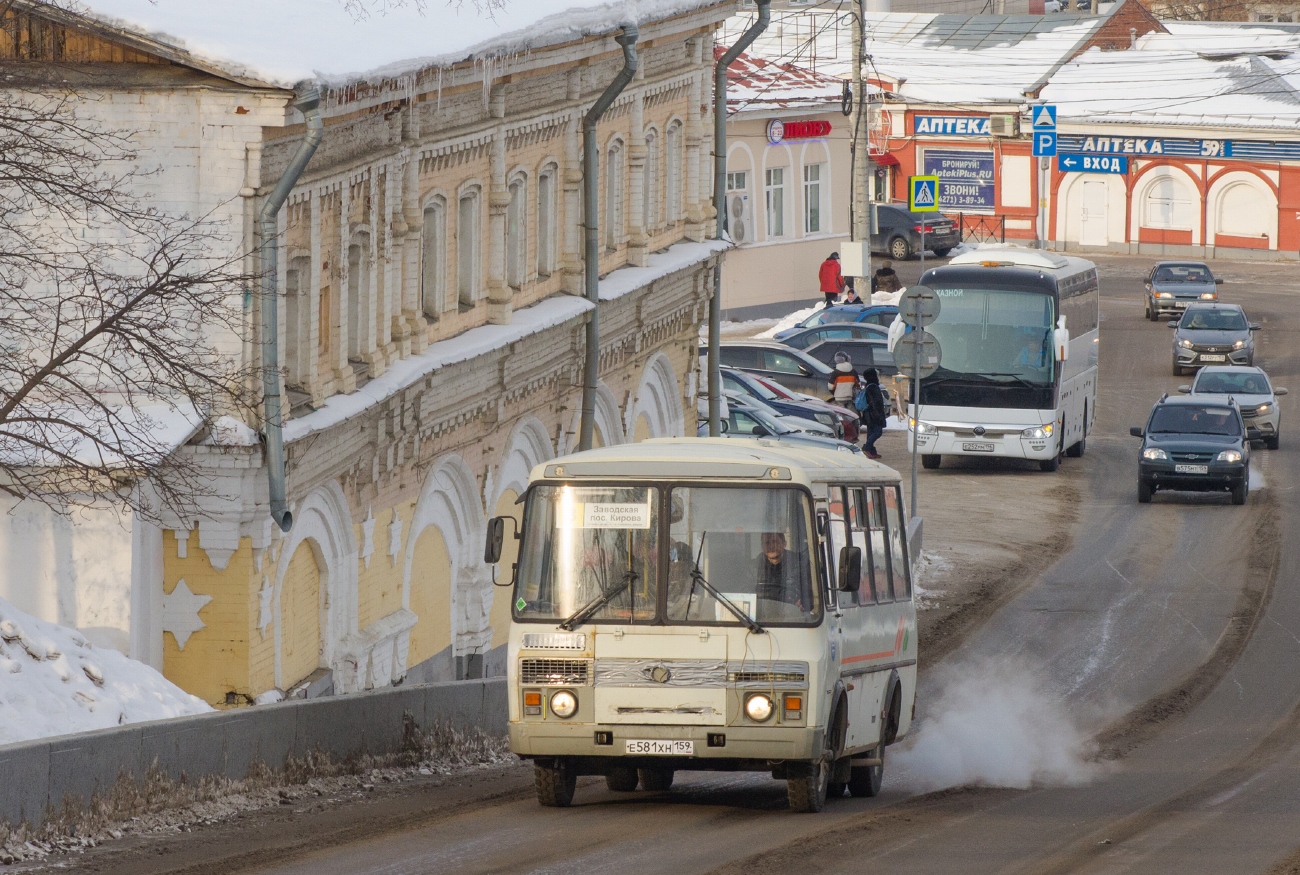Пермский край, ПАЗ-32054 № Е 581 ХН 159