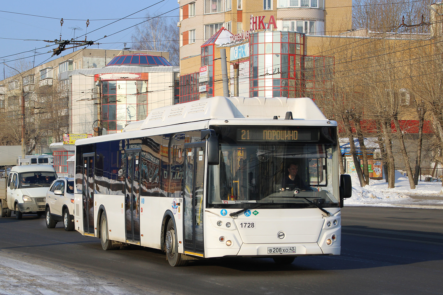 Кировская область, ЛиАЗ-5292.67 (CNG) № В 208 ХО 43
