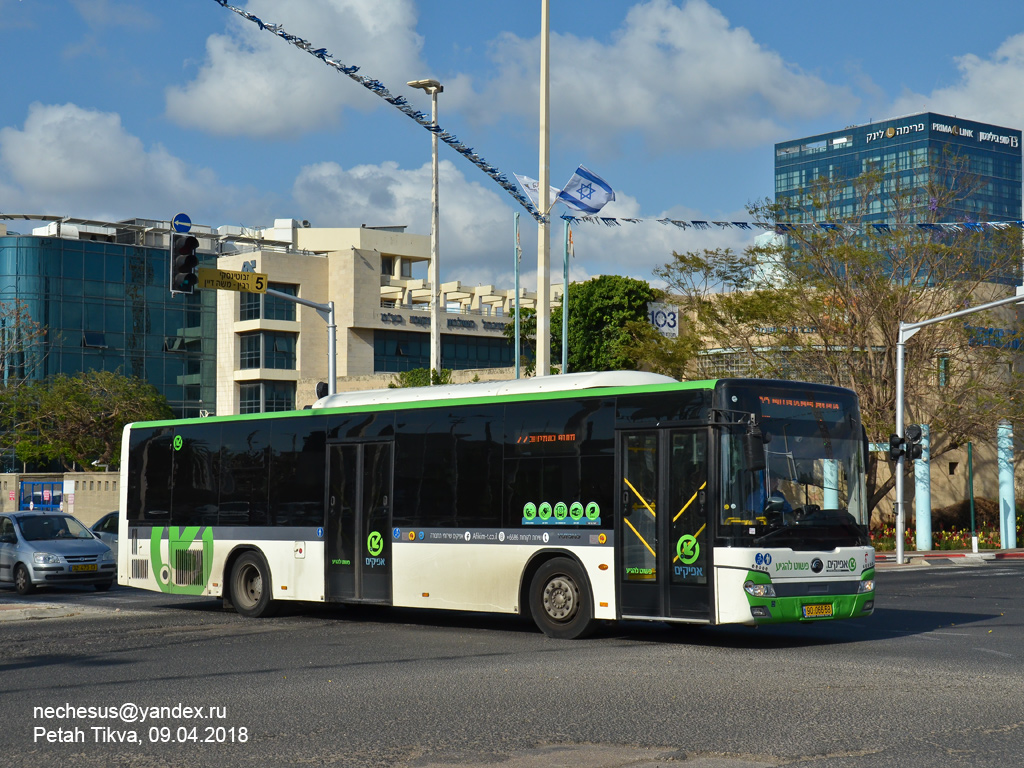 Израиль, Yutong ZK6126HGA № 90-066-58