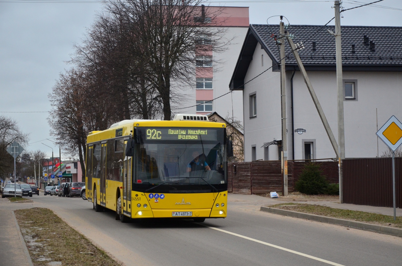 Минск, МАЗ-203.016 № 034551