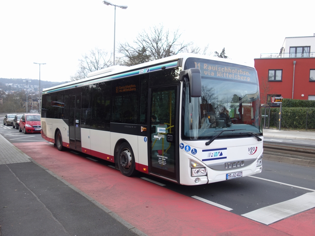 Гессен, IVECO Crossway LE CITY 12M № MR-AZ 4027