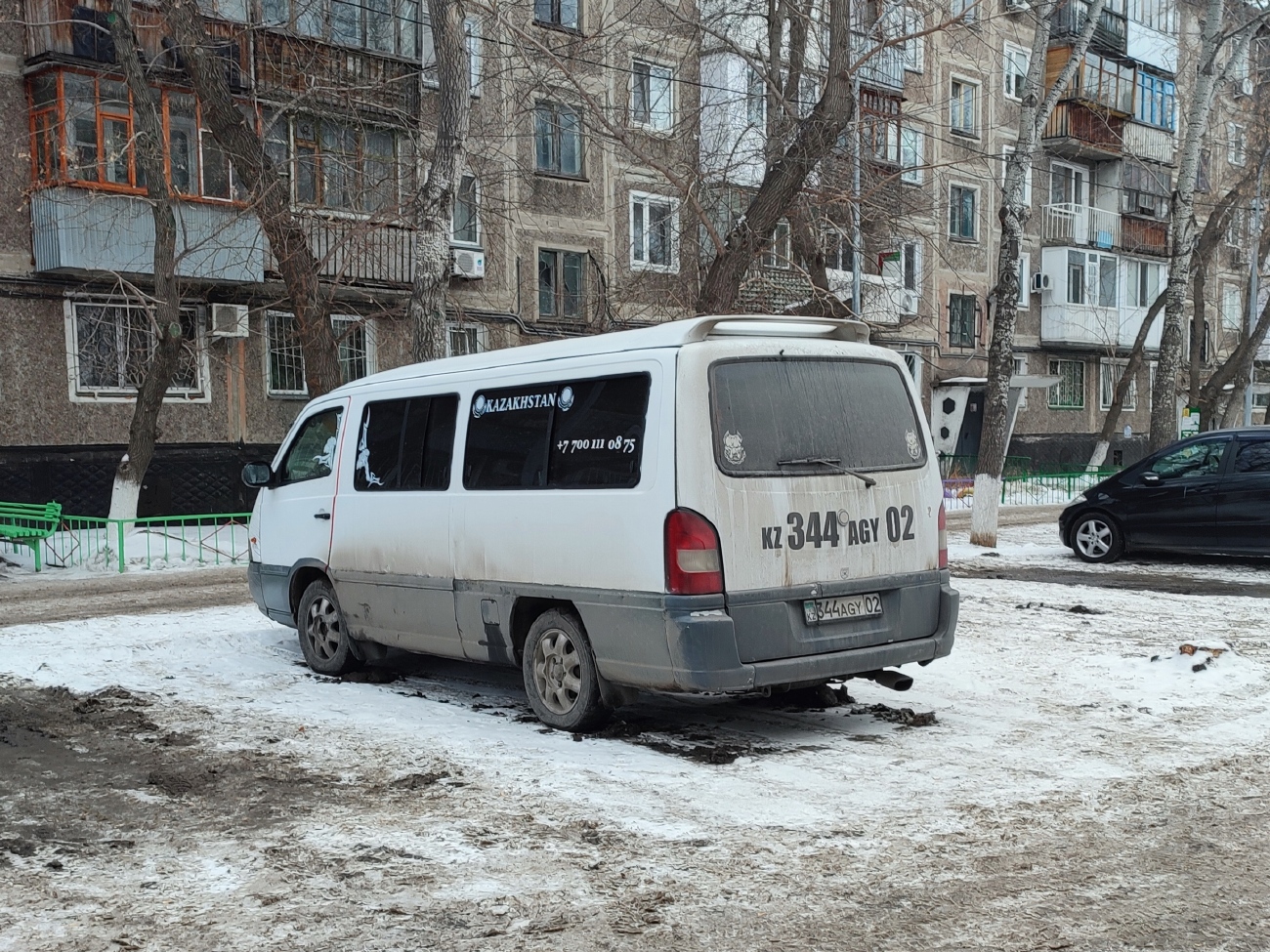 Павлодарская область, SsangYong Istana № 344 AGY 02