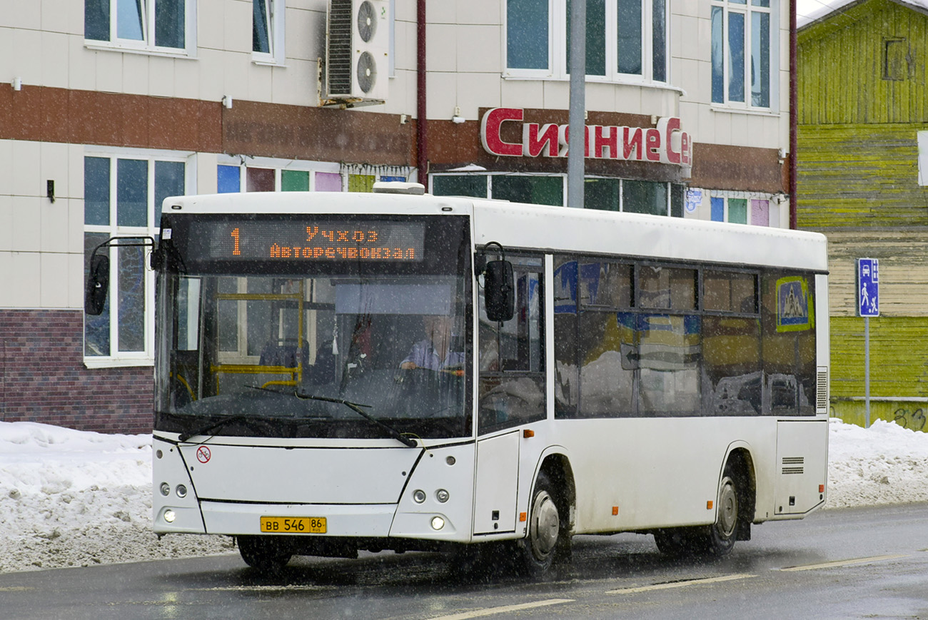 Ханты-Мансийский АО, МАЗ-206.086 № ВВ 546 86