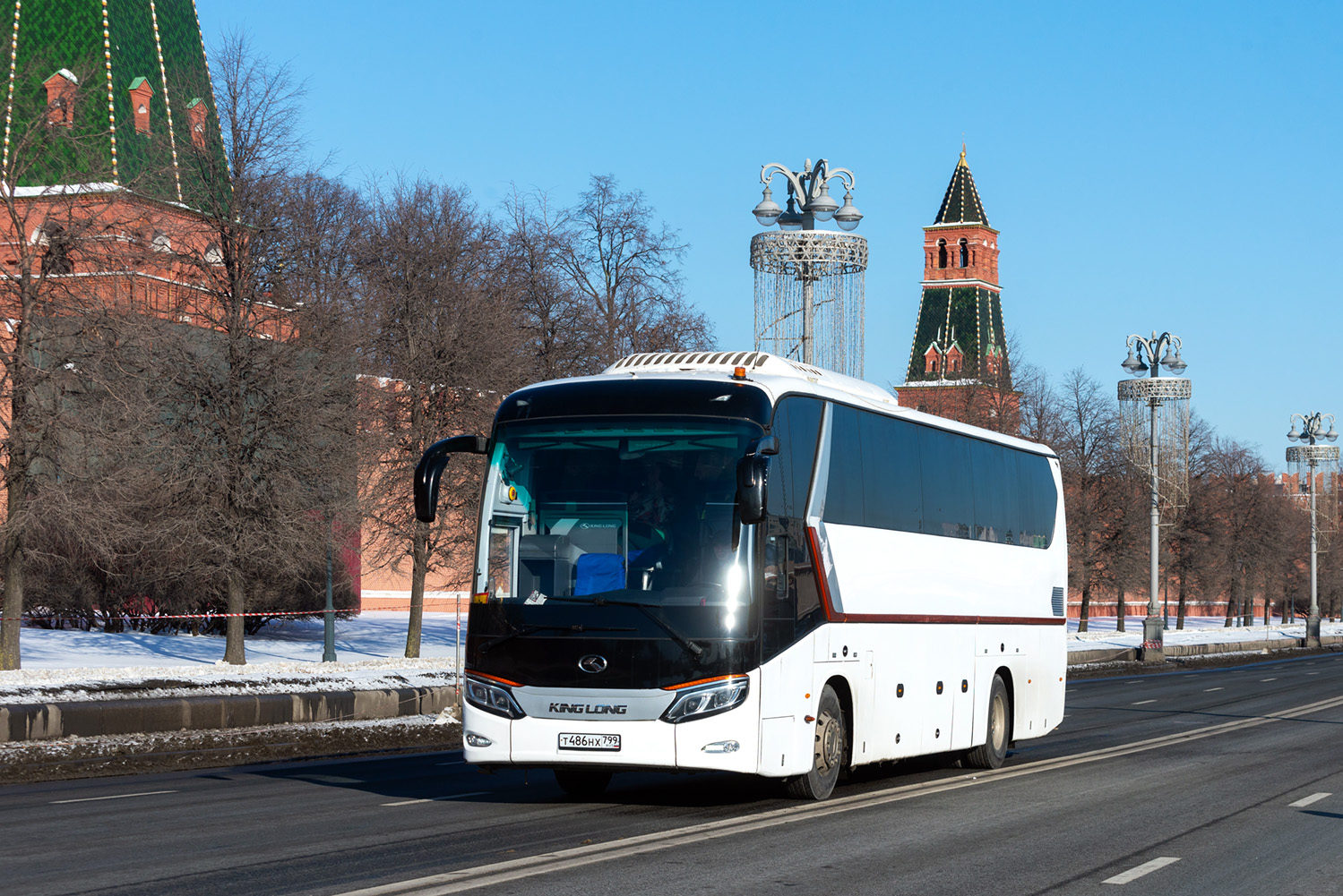 Москва, King Long XMQ6129Y № Т 486 НХ 799