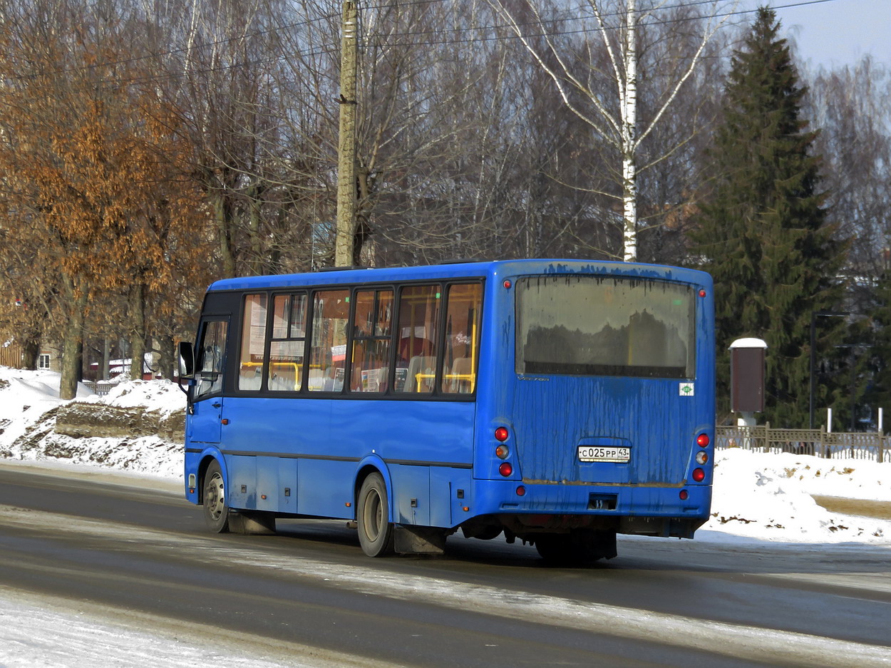 Кировская область, ПАЗ-320414-14 "Вектор" № С 025 РР 43