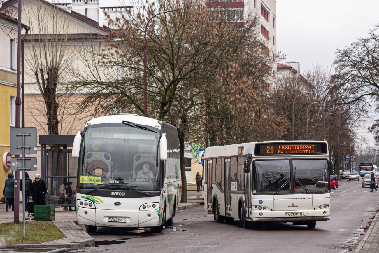 Минская область, Ayats Atlas № АМ 7555-5; Брестская область, МАЗ-103.485 № 435