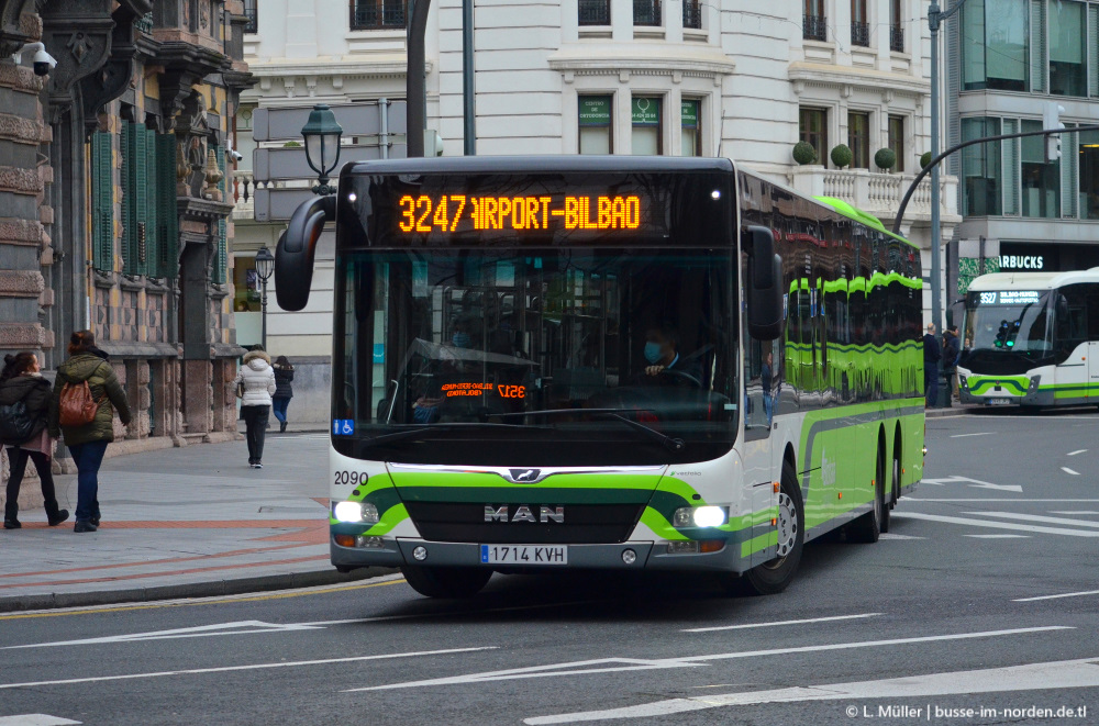 Испания, MAN A26 Lion's City LL NL363-15 № 2090