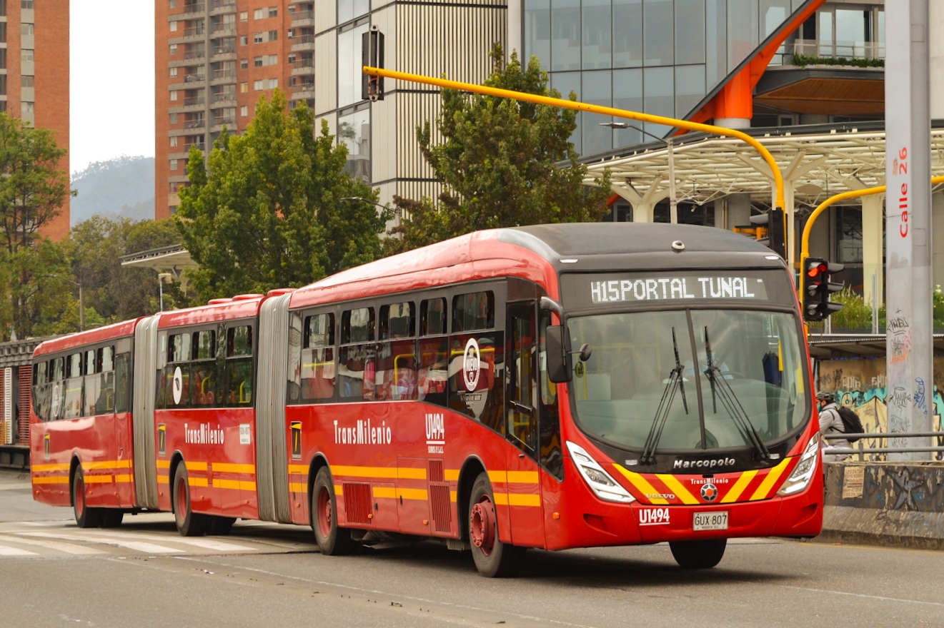 Колумбия, Marcopolo Gran Viale BRT S № U1494