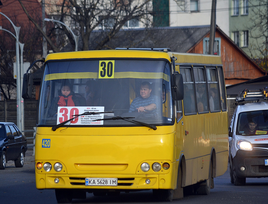 Волынская область, Богдан А09202 (ЛуАЗ) № KA 5628 IM