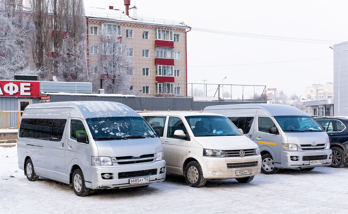 Башкортостан, Toyota HiAce TRH223L № В 685 АУ 102