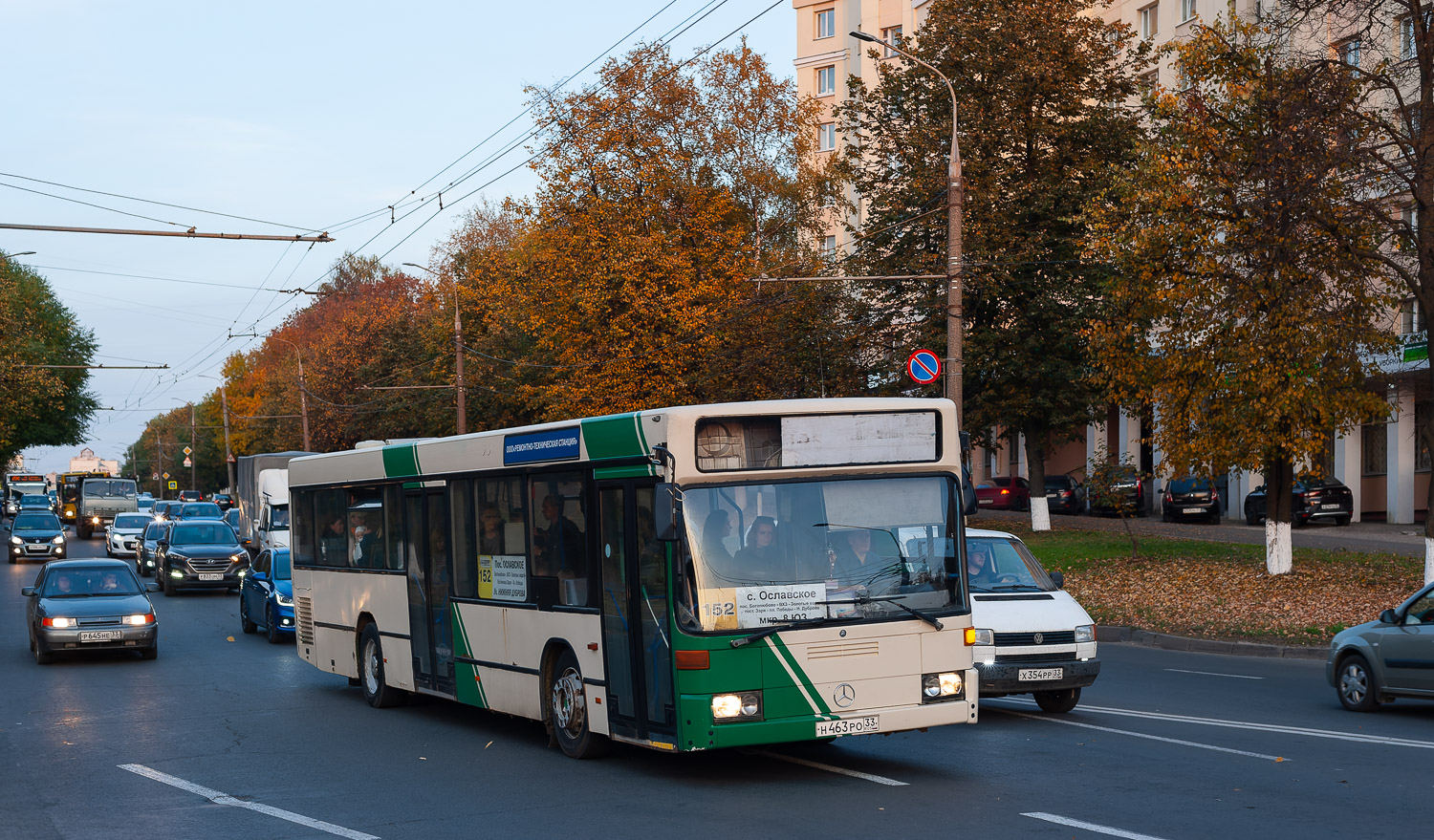 Владимирская область, Mercedes-Benz O405N2 № Н 463 РО 33