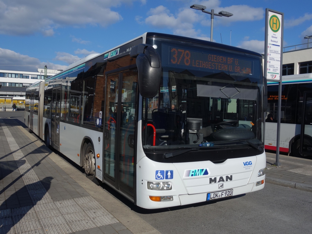 Гессен, MAN A23 Lion's City G NG363 № LDK-F 920
