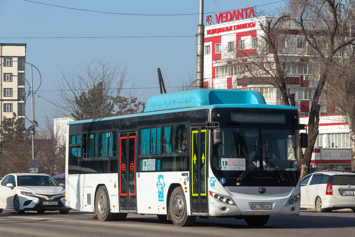 Кыргызстан, Yutong ZK6108HGH № 01 750 AG