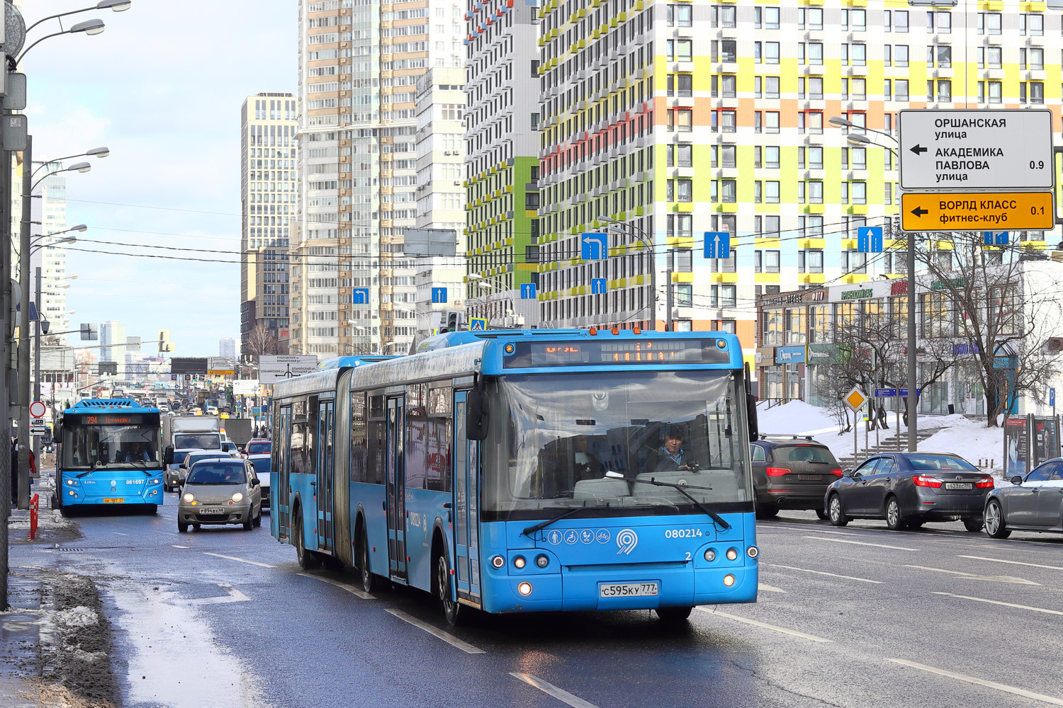 Москва, ЛиАЗ-6213.22 № 080214