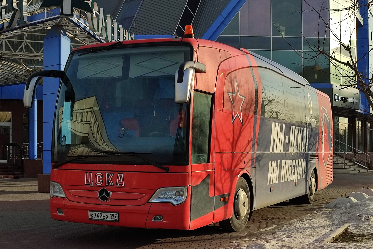 Москва, Mercedes-Benz Travego II 15RHD № К 742 ЕХ 197