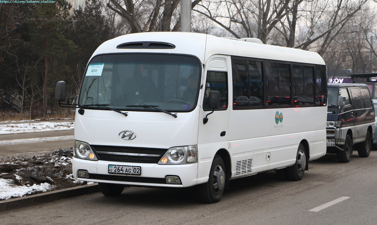 Алматы, Hyundai County Deluxe № 264 AG 02