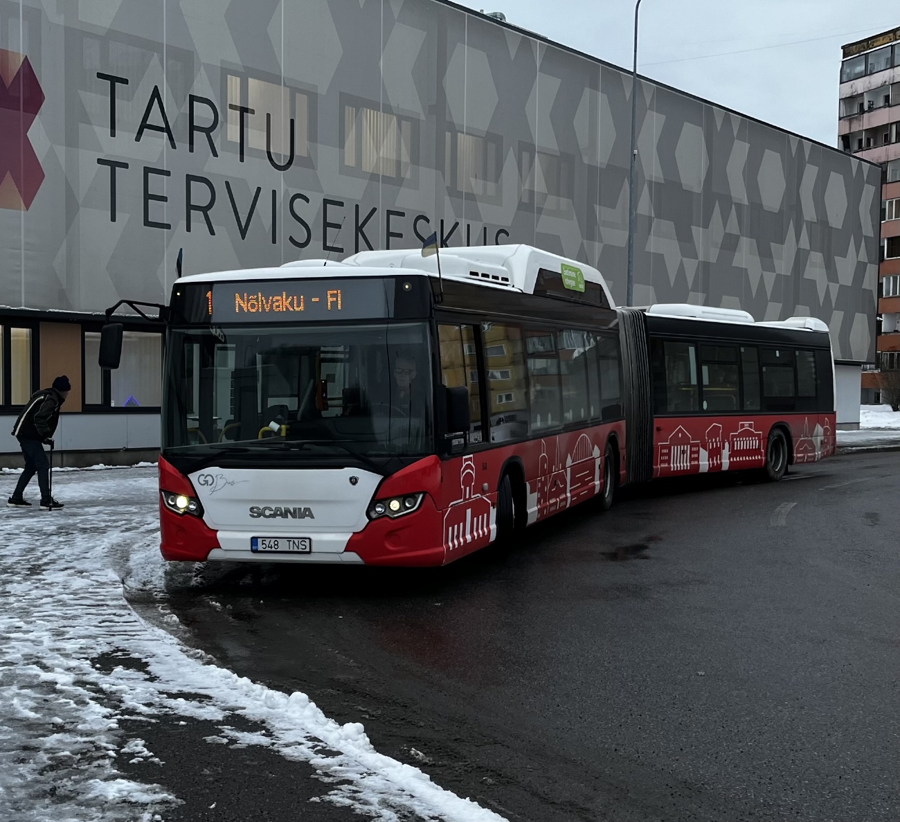 Эстония, Scania Citywide LFA № 548