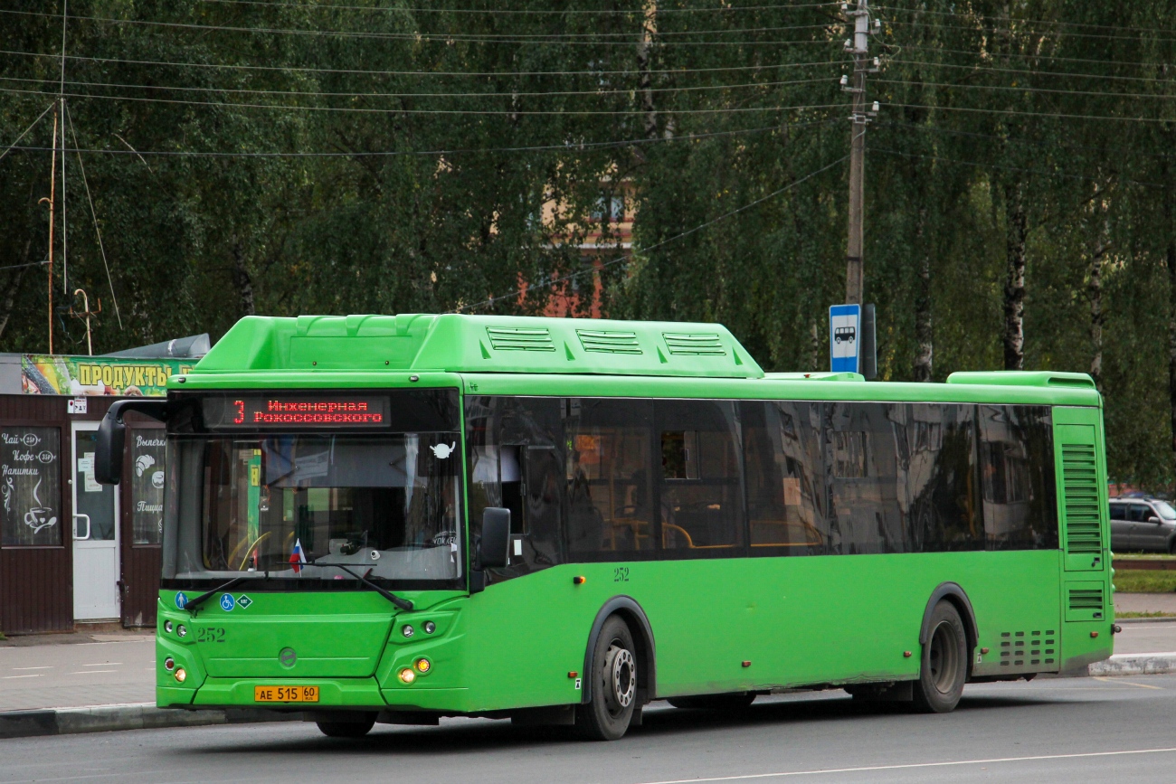 Псковская область, ЛиАЗ-5292.67 (CNG) № 252