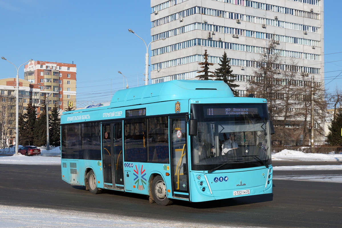 Архангельская область, МАЗ-206.948 № О 722 ТМ 29