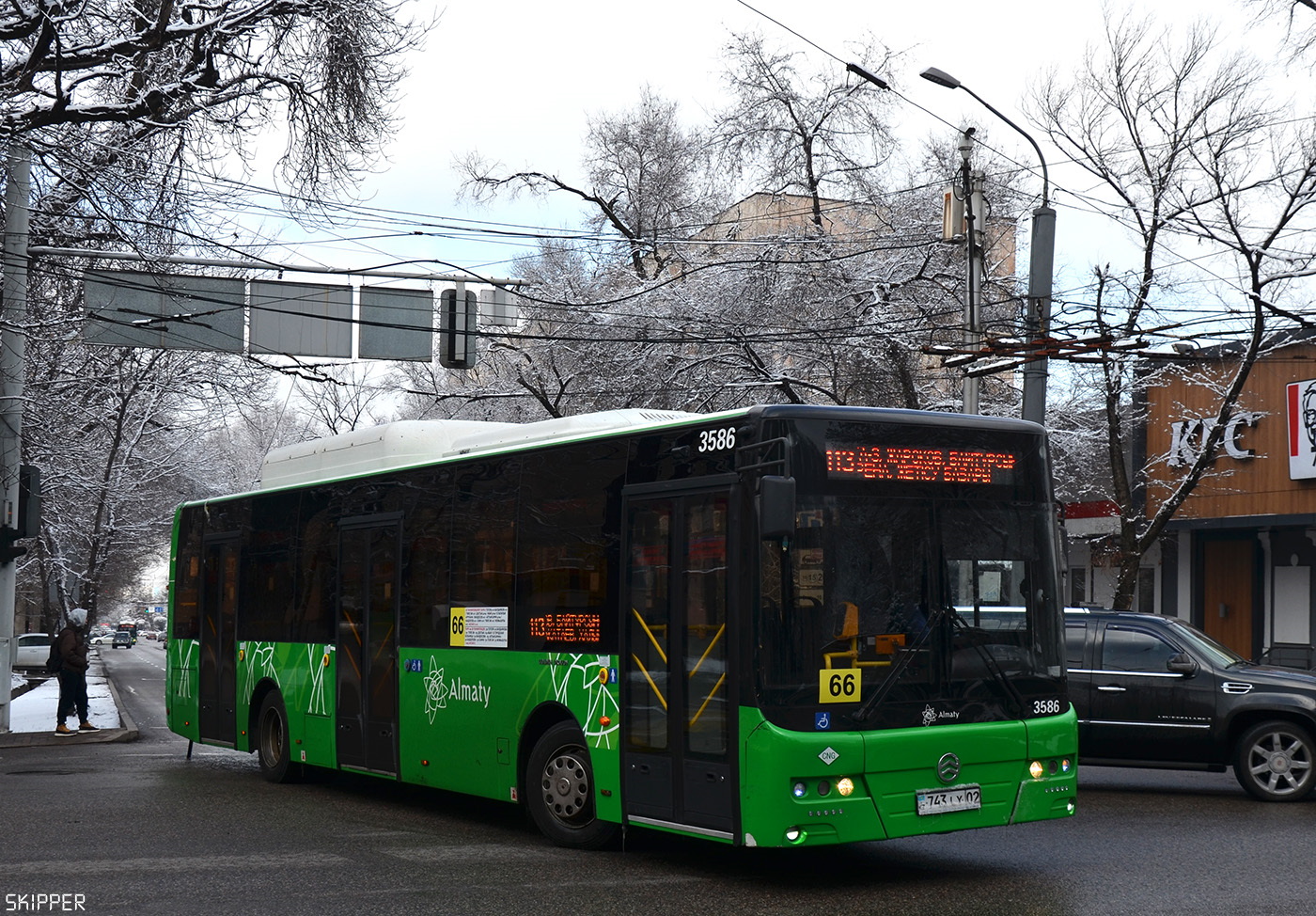 Алматы, Golden Dragon XML6125CN (Hyundai Trans Auto) № 3586