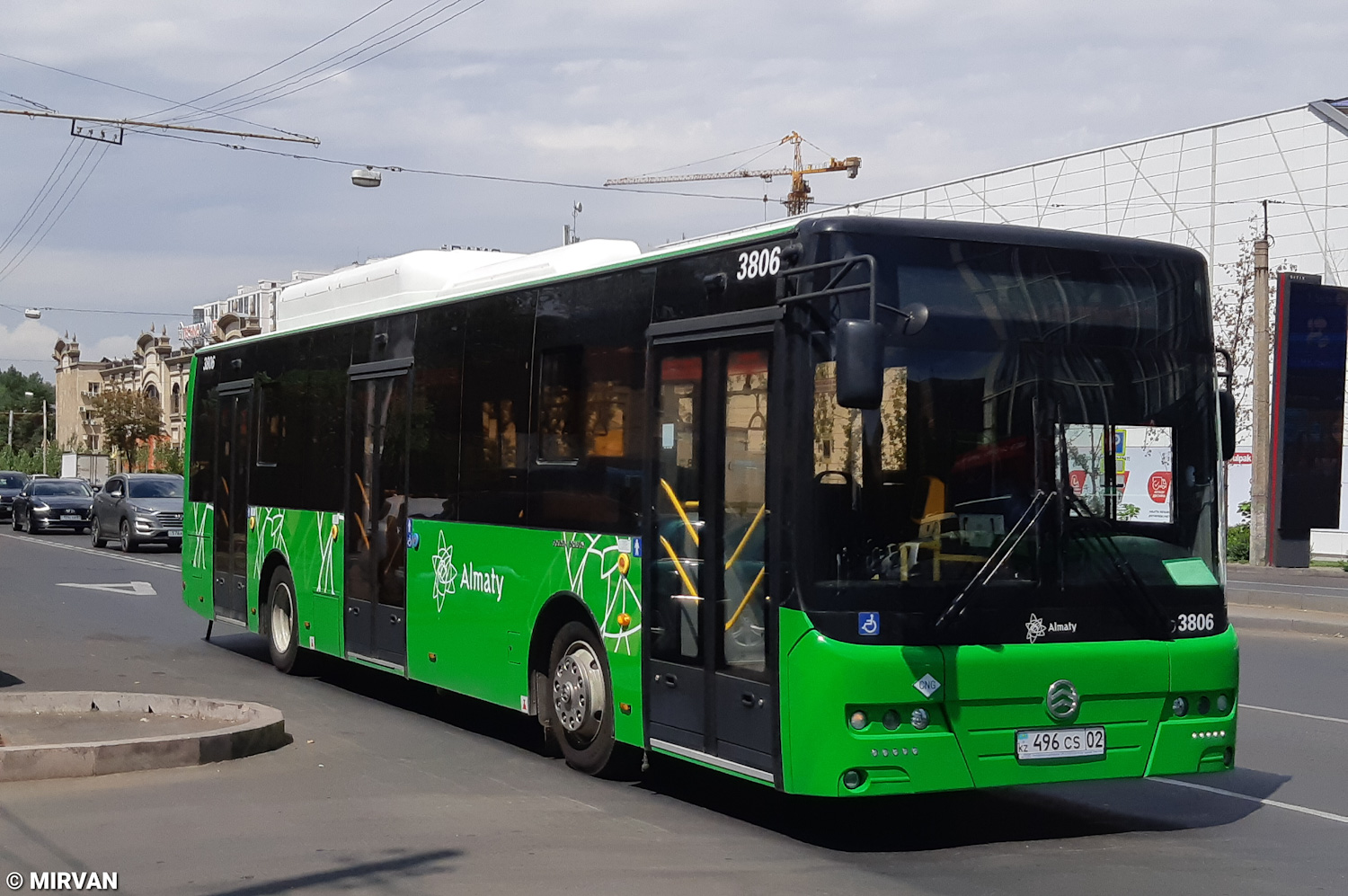 Алматы, Golden Dragon XML6125CN (Hyundai Trans Auto) № 3806