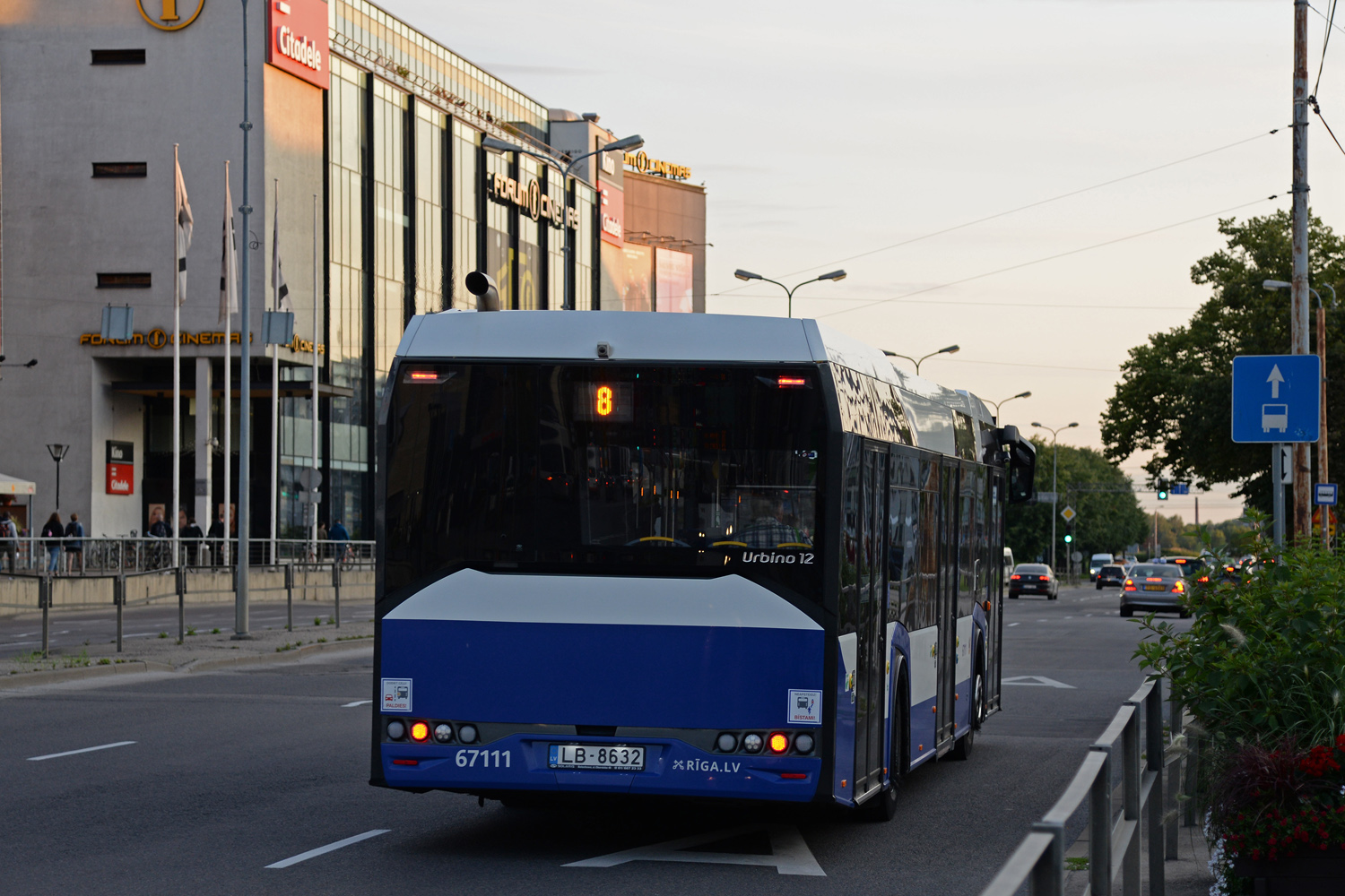 Латвия, Solaris Urbino IV 12 № 67111