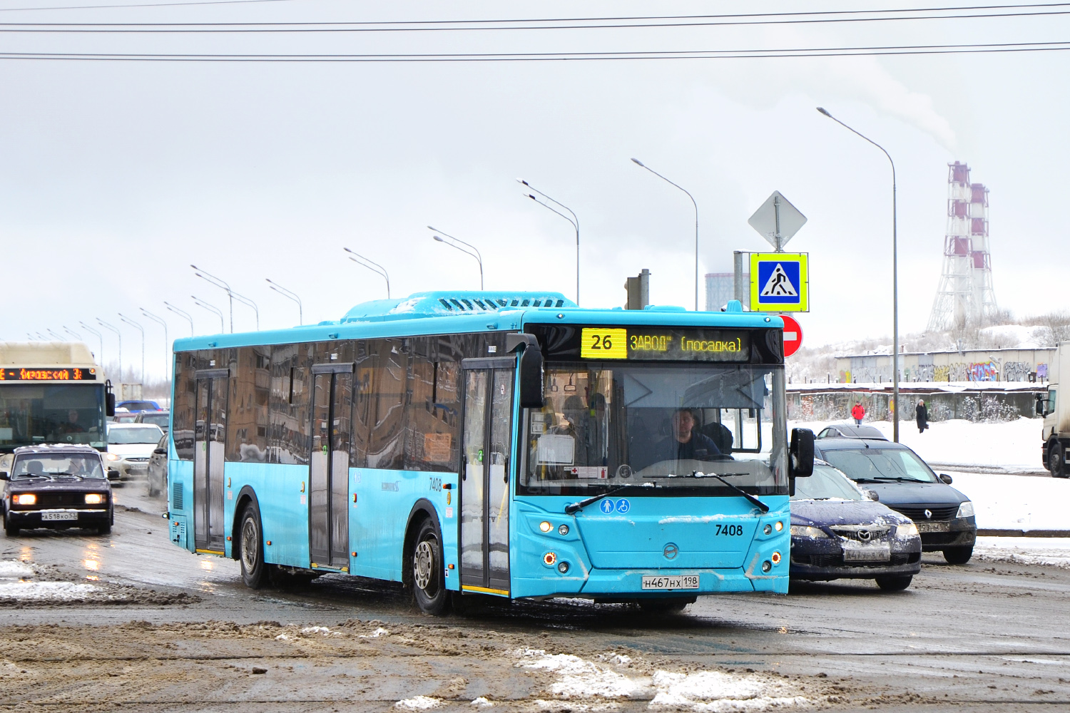 Санкт-Петербург, ЛиАЗ-5292.65 № 7408