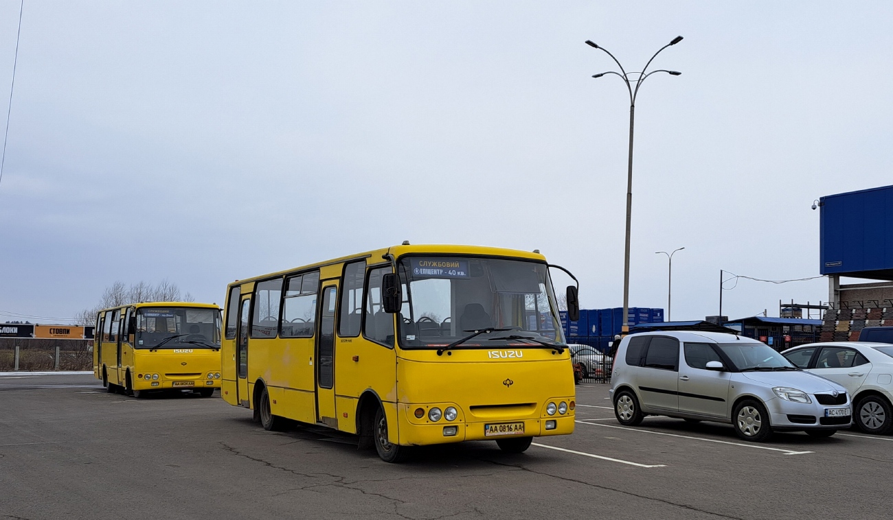 Волынская область, Богдан А09302 № AA 0816 AA