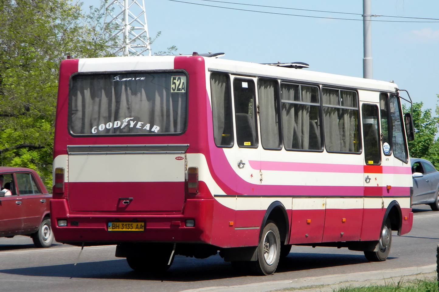Одесская область, БАЗ-А079.23 "Мальва" № BH 3135 AA