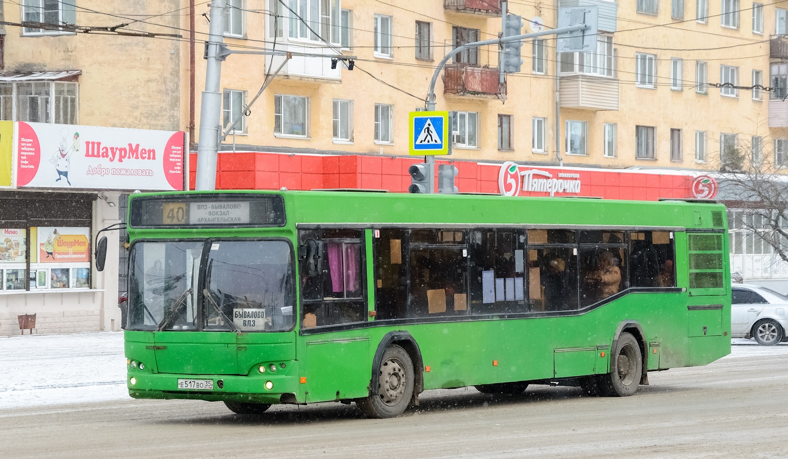 Вологодская область, МАЗ-103.465 № Е 517 ВО 35
