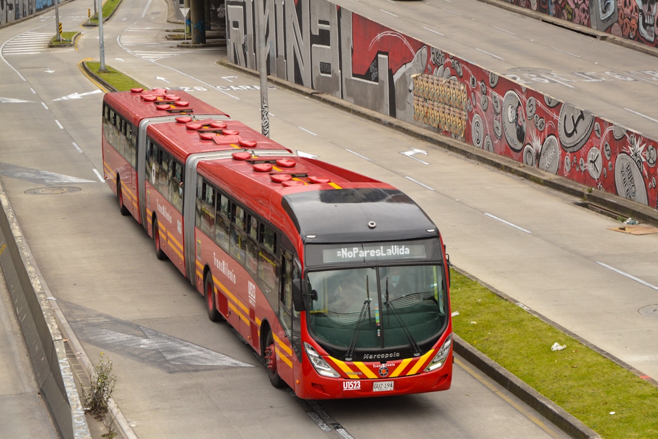 Колумбия, Marcopolo Gran Viale BRT S № U1523
