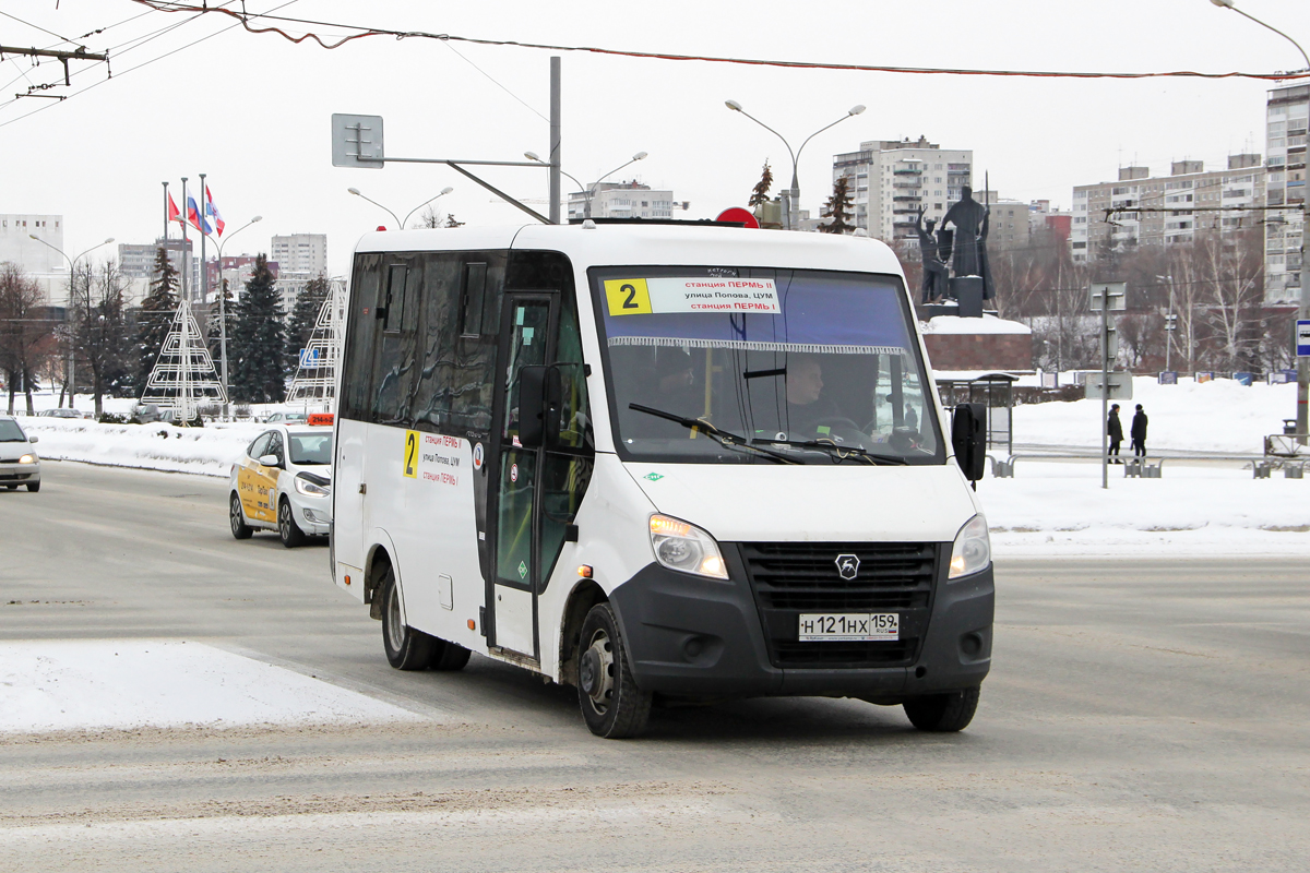 Пермский край, ГАЗ-A63R45 Next № Н 121 НХ 159