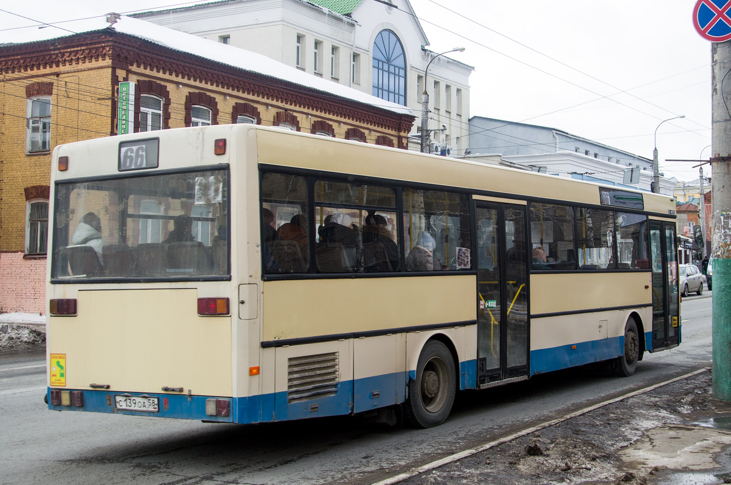 Пензенская область, Mercedes-Benz O405 № С 139 ОА 58